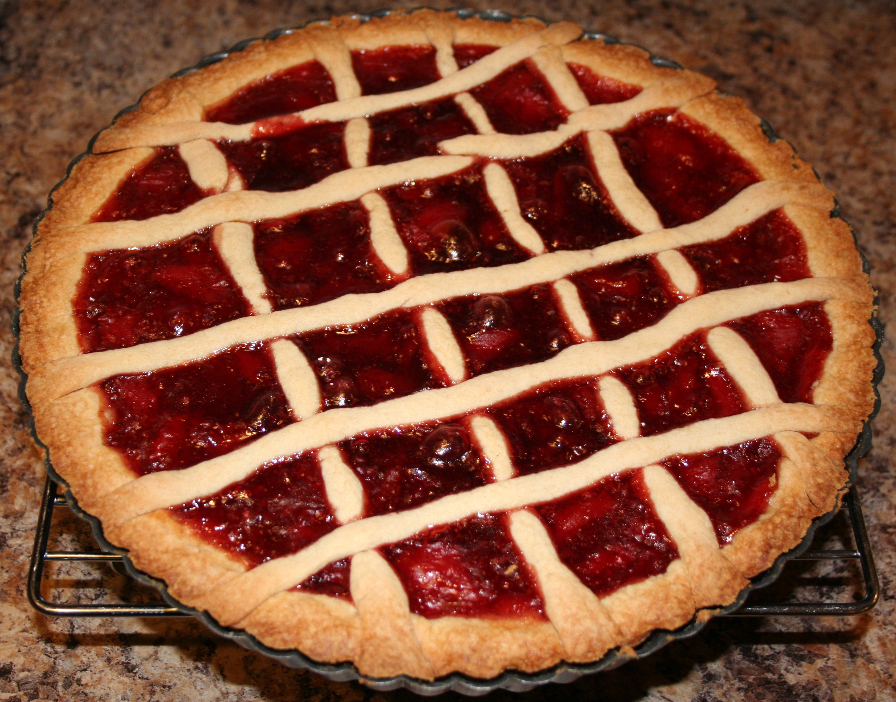 Strawberry Crostata