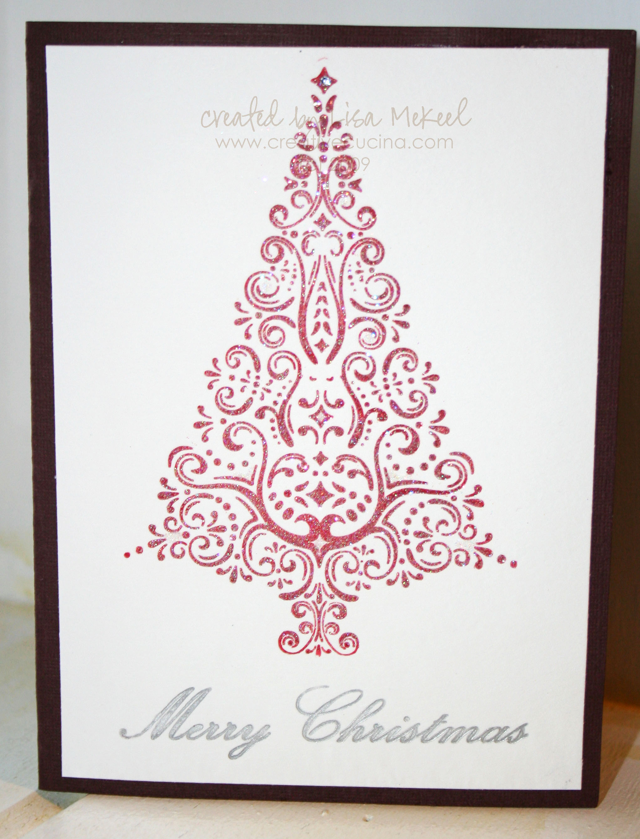 Letterpress Christmas Cards | Creative Cucina