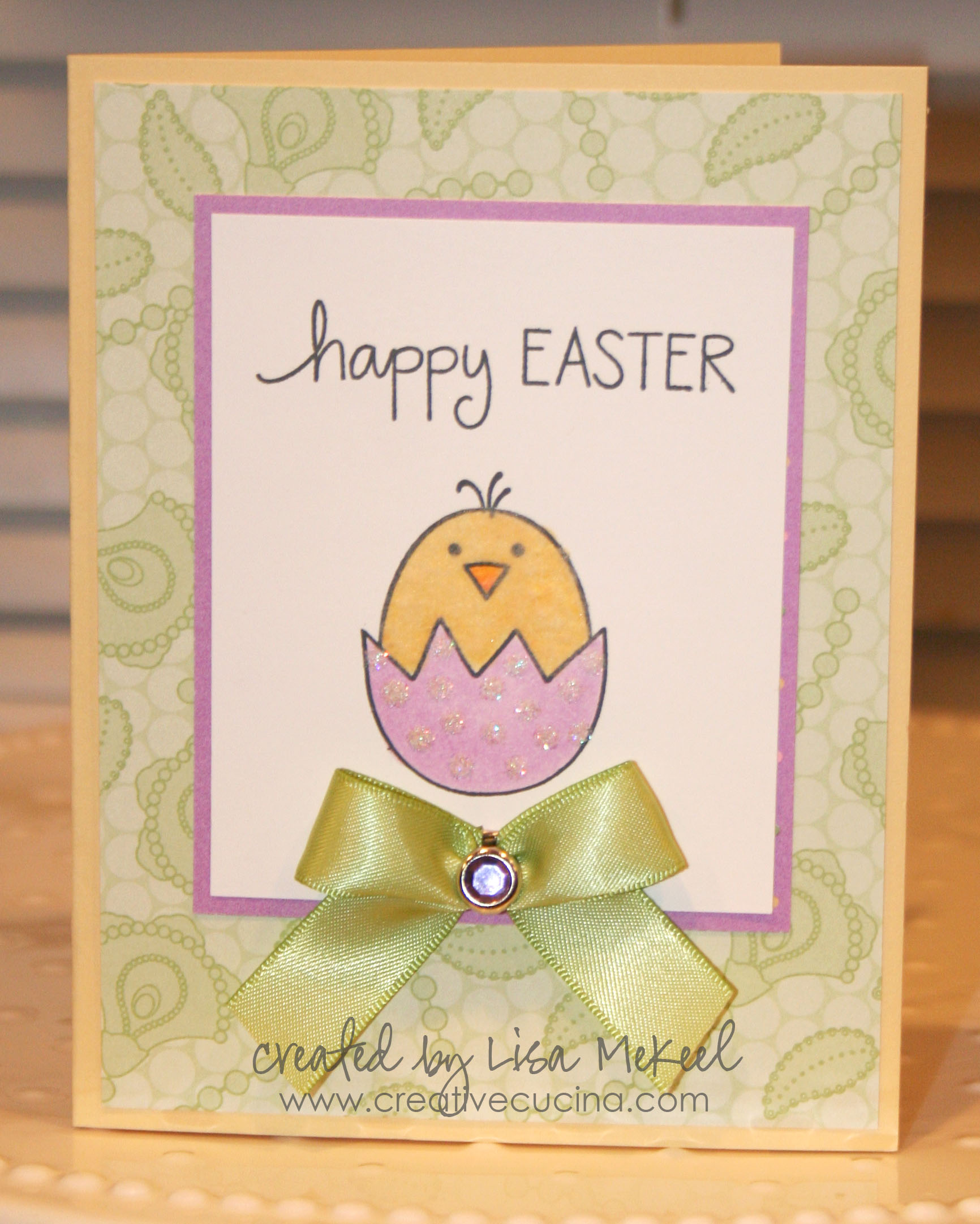 Easter Cards Chick In Egg Creative Cucina